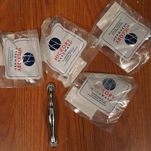 Drawer Pulls Hickory Hardware 4x  3"  Chrome Eclipse